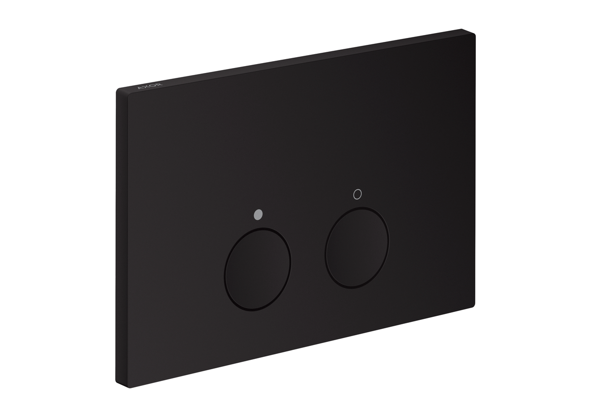 Plaque de déclenchement Axor FlushPlate / Noir mat