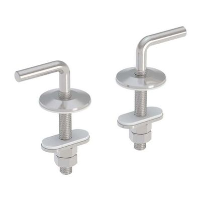 Pack de charnières Geberit pour abattant standard pour WC, fixation par le bas