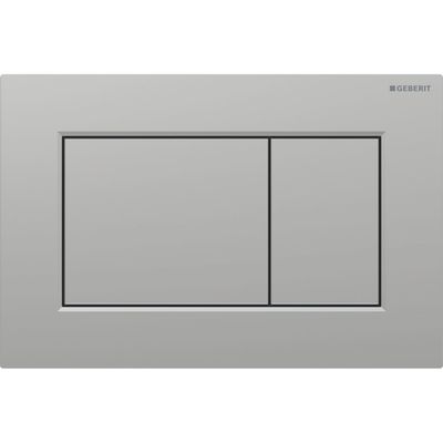 Plaque de déclenchement Geberit Sigma01 square / Chromé mat