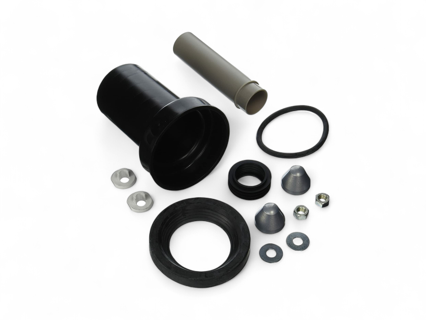 Kit de raccordement Geberit pour WC suspendu longueur 18,5 cm avec joint torique