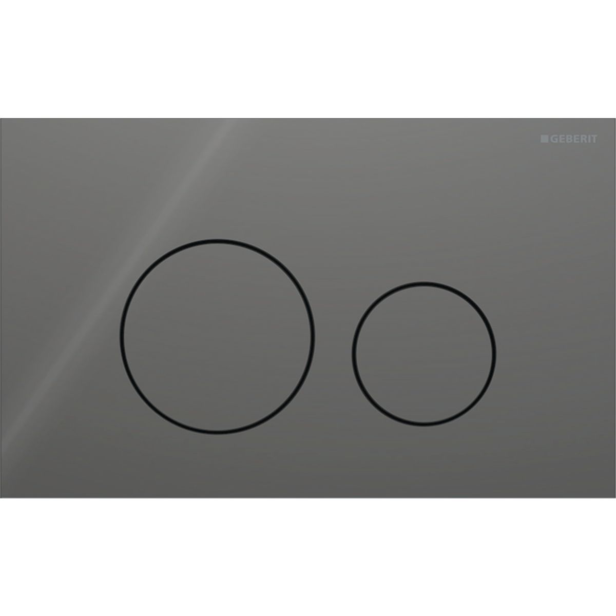 Geberit Sigma40 Flush Plate / Velvet Gray