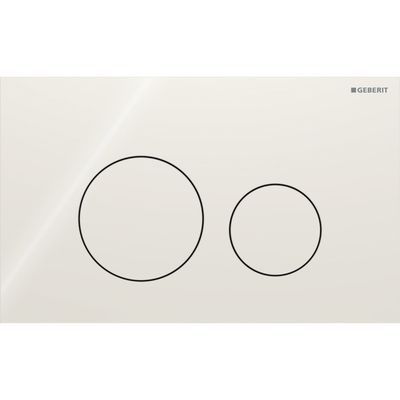 Plaque de déclenchement Geberit Sigma40 / Gris sable
