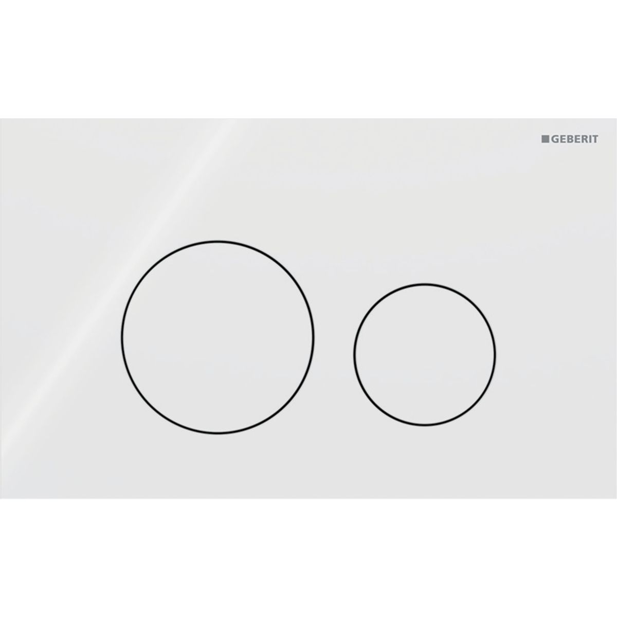 Geberit Sigma40 Flush Plate / White