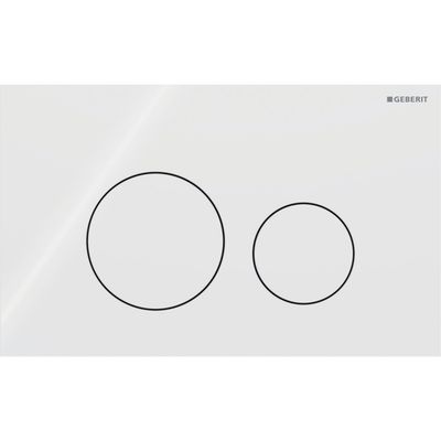 Geberit Sigma40 Flush Plate / White
