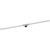 Set de finition Geberit CleanLine80 - Cadre : acier inoxydable poli, revêtu / Surface : acier inoxydable brossé, revêtu - Longueur 30 - 130 cm