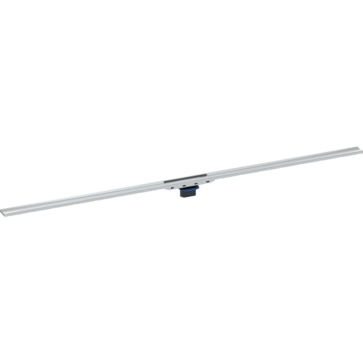 Set de finition Geberit CleanLine80 - Cadre : acier inoxydable poli, revêtu / Surface : acier inoxydable brossé, revêtu - Longueur 30 - 130 cm