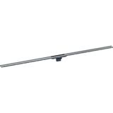 Set de finition Geberit CleanLine80 - noir chromé / brossé, revêtu Surface: noir chromé / brossé, revêtu - Longueur 30 - 130 cm