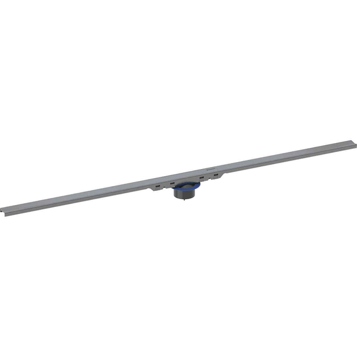 Set de finition Geberit CleanLine50 - Cadre : noir chromé brossé, revêtu / Surface: noir chromé brossé, revêtu - Longueur 30 - 130 cm — vue 3