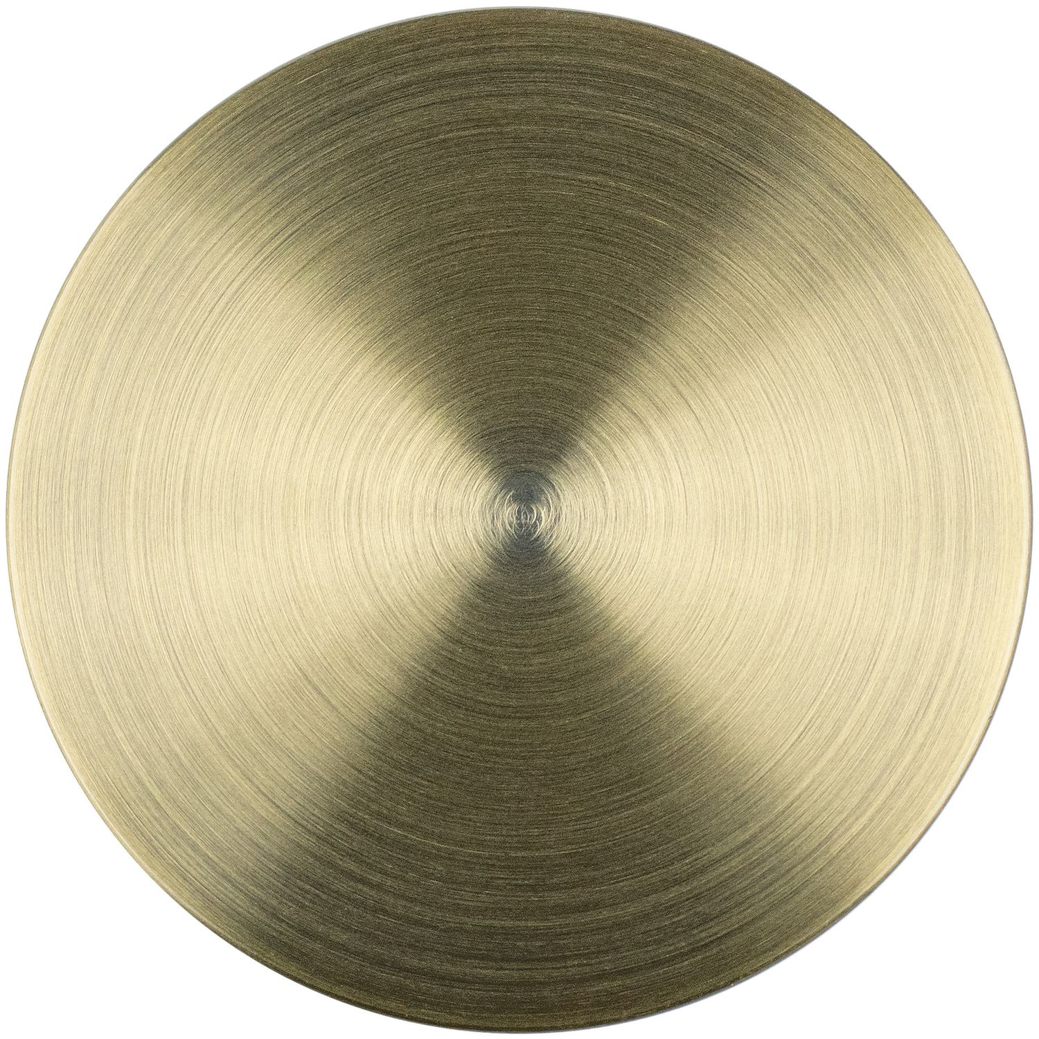 Couvercle de bonde d'évier rond en laiton brossé, Deante, clic-clac, PVD, diamètre 68 mm, hauteur 123 mm.