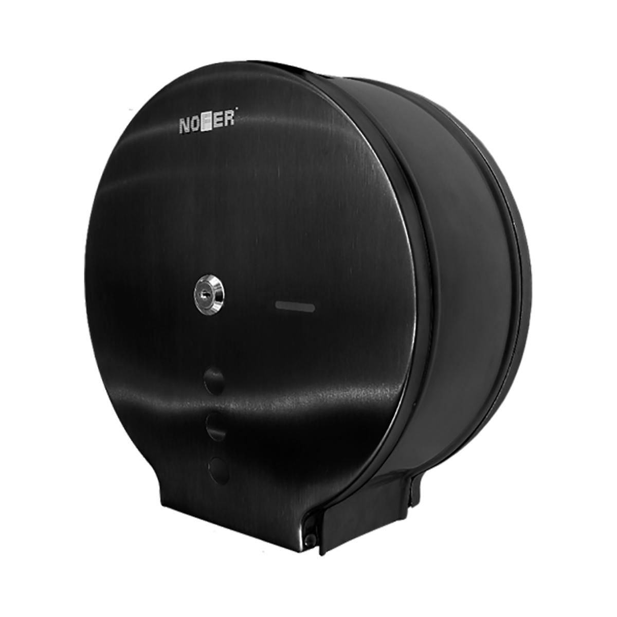 Distributeur de papier hygiénique Nofer Industriel en noir mat