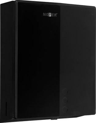 Distributeur de papier essuie-mains Nofer Evo en noir mat