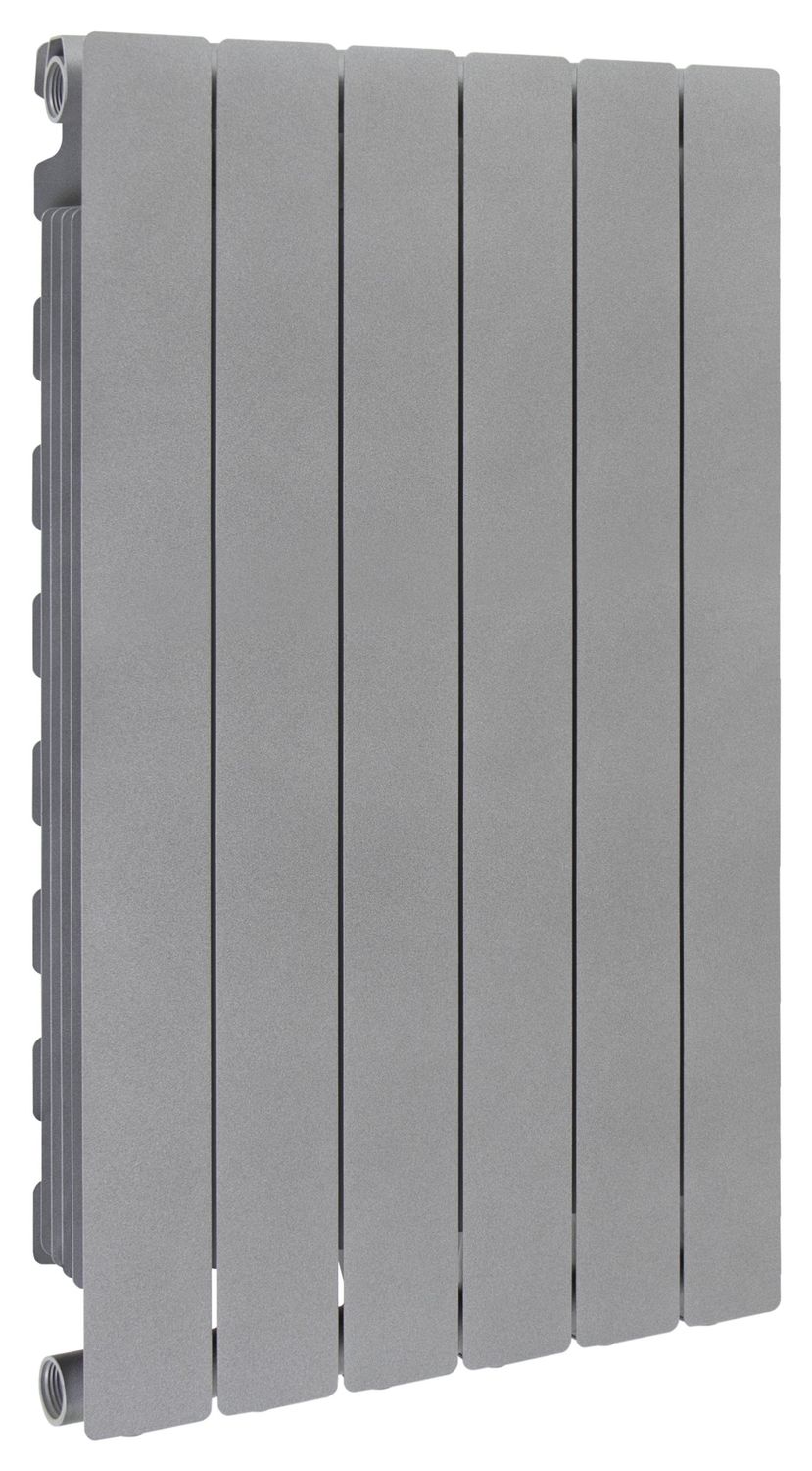 Elément de radiateur en aluminium moulé Fondital Blitz Super B4 (entraxe 500 / profondeur 100) en graphite