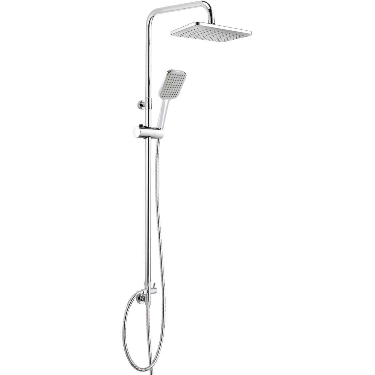 Colonne de douche Deante Tubo 286 en chromé