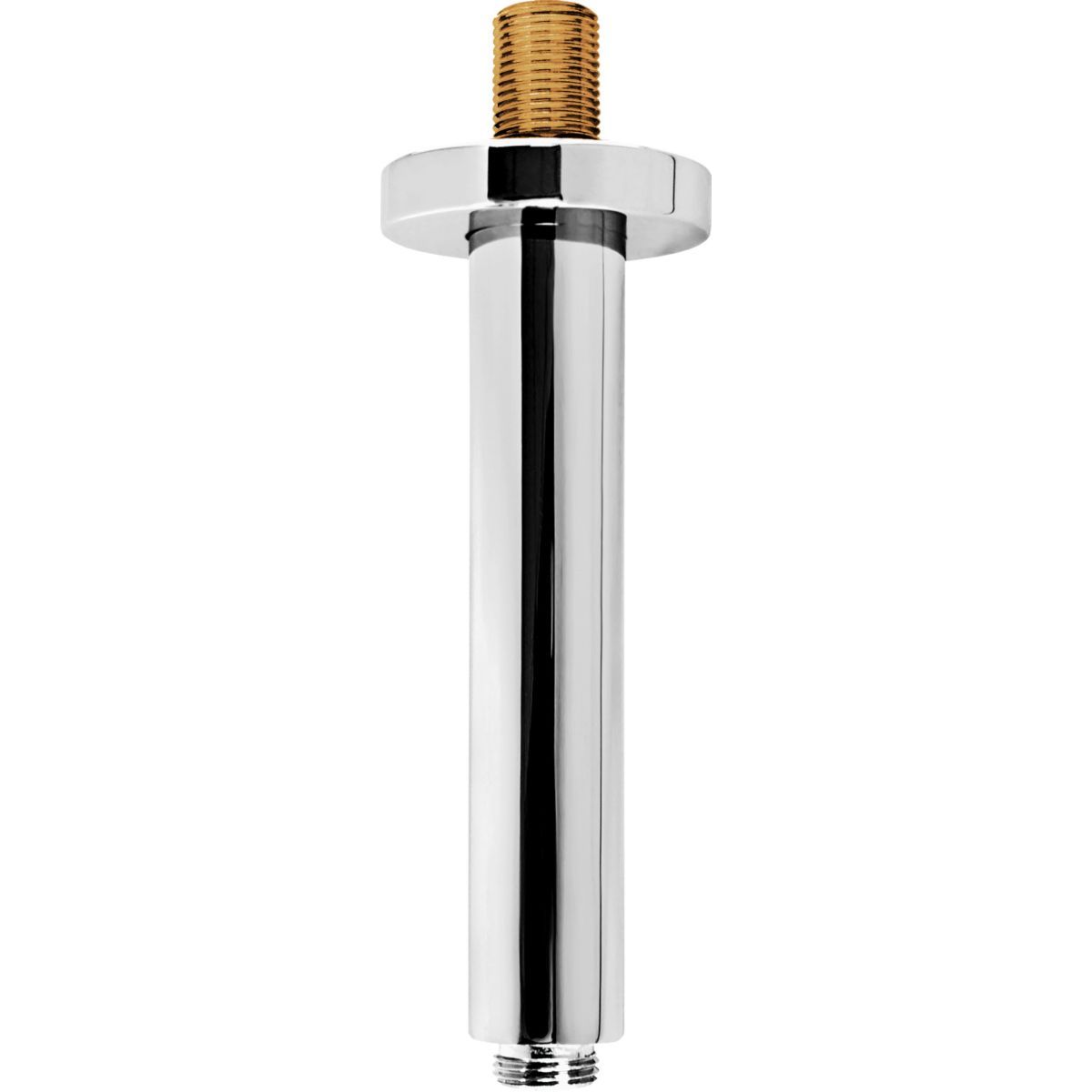 Bras de douche plafonné Deante Cascada 165 mm avec rosace ronde en chromé