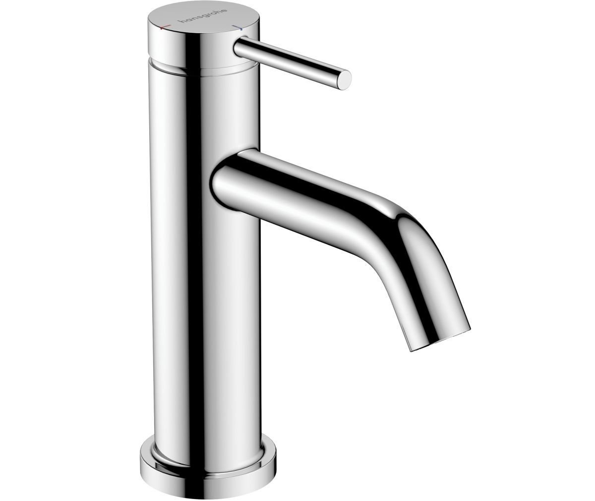 Mitigeur de lavabo Hansgrohe Tecturis S 80 CoolStart avec tirette et vidage