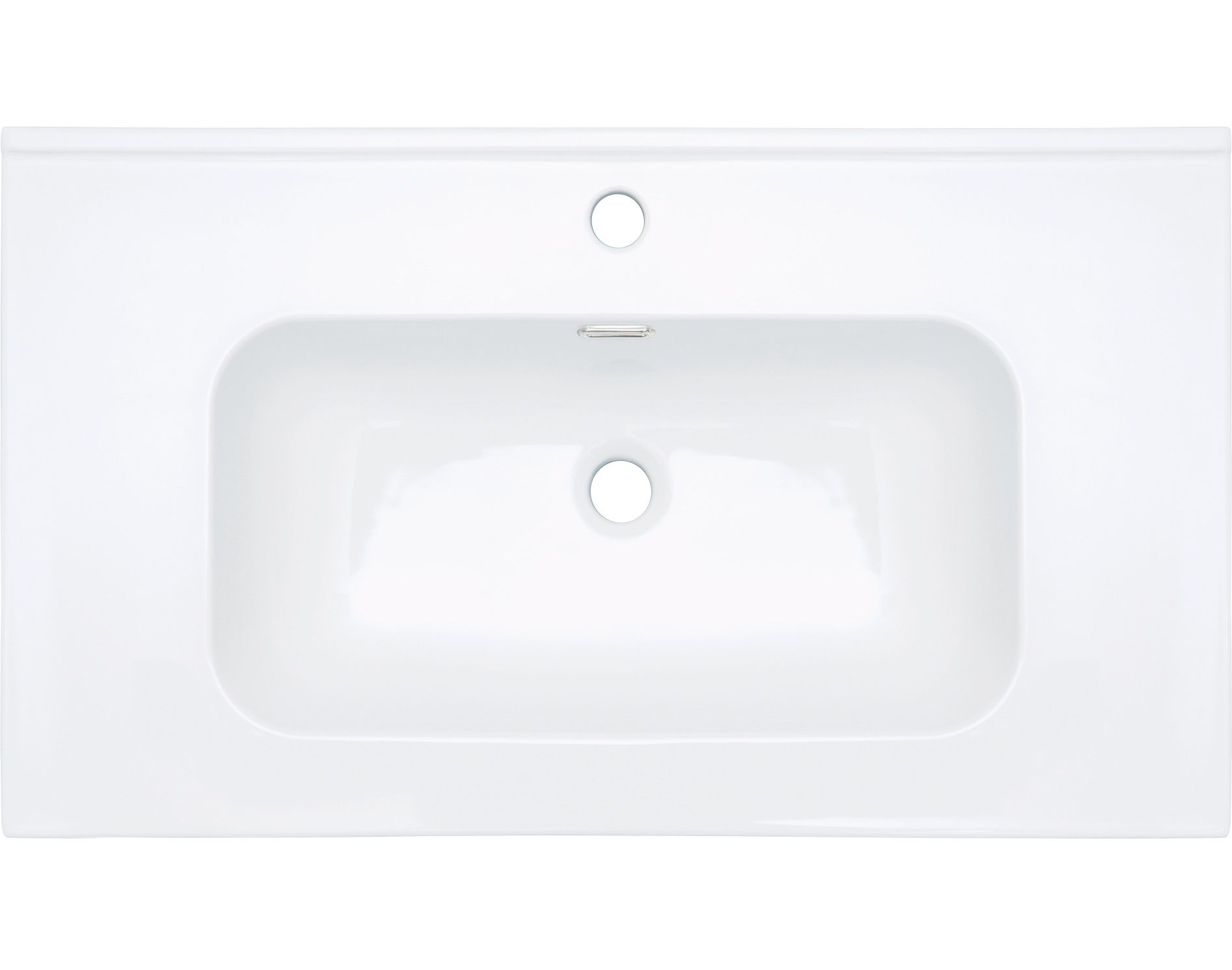 Lavabo à encastrer Deante Tubo 80 x 46 cm - vue 2