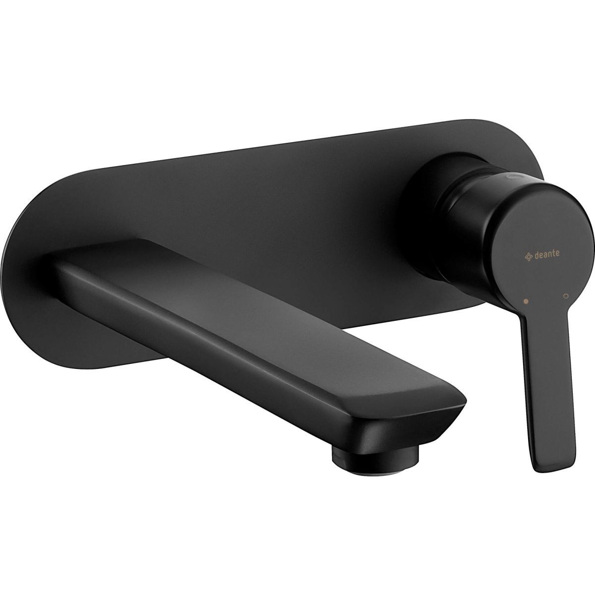 Deante Arnika 180 mm Built-in Basin Mixer in Matte Black