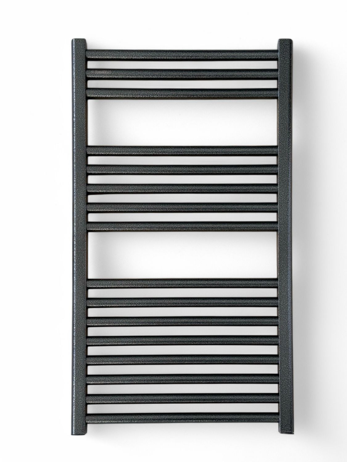 Radiateur sèche-serviettes en aluminium Fondital Cool 86 x 45 cm en noir martelé