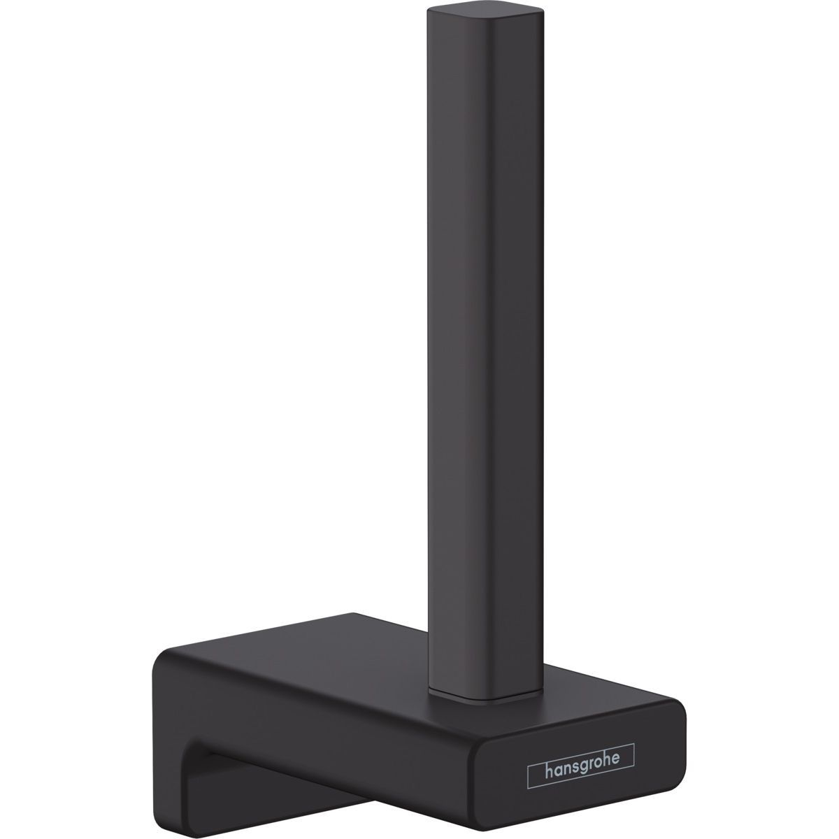 Porte-papier réserve WC Hansgrohe AddStoris en noir mat