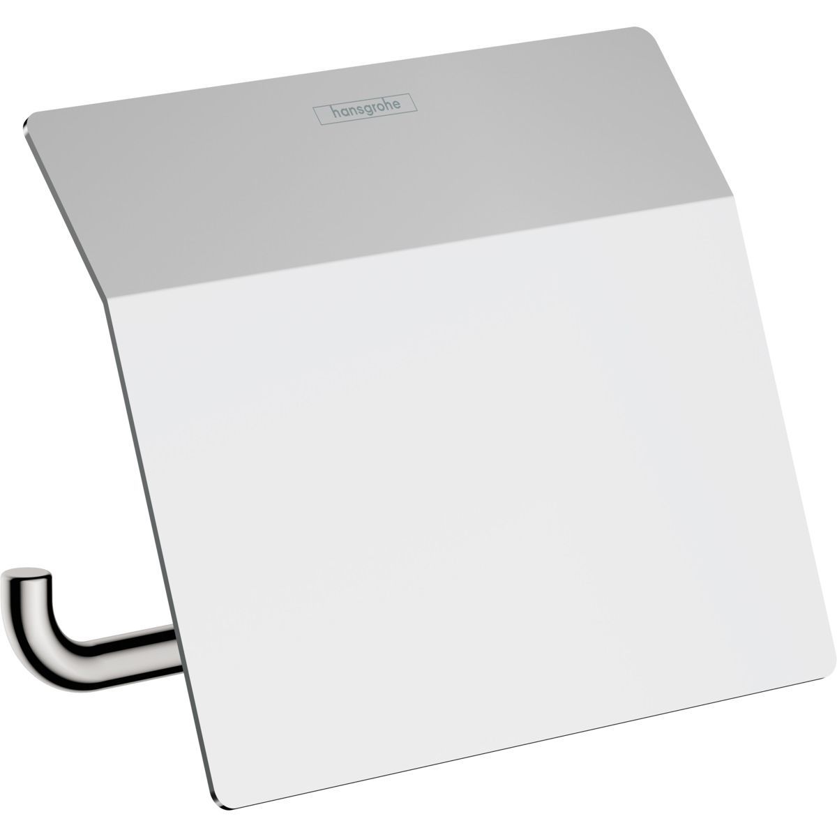 Porte-papier WC avec couvercle Hansgrohe AddStoris