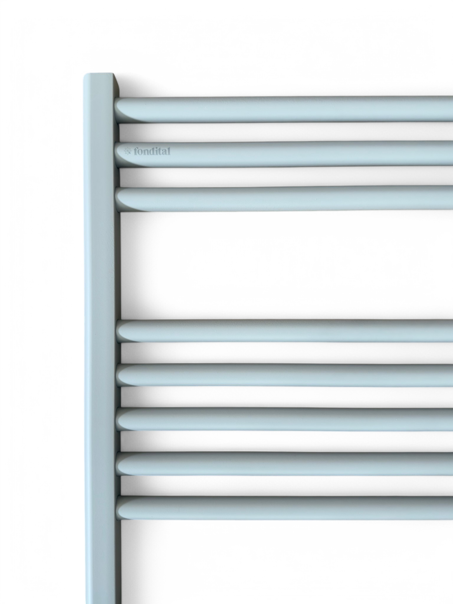 Radiateur sèche-serviettes en aluminium Fondital Cool 86 x 45 cm en argent - vue 2