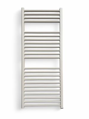 Radiateur sèche-serviettes en aluminium Fondital Cool 116 x 45 cm en beige coquille