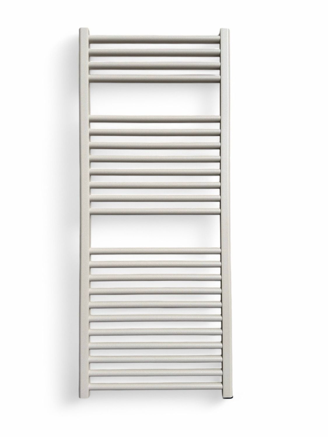 Radiateur sèche-serviettes en aluminium Fondital Cool 116 x 45 cm en beige coquille