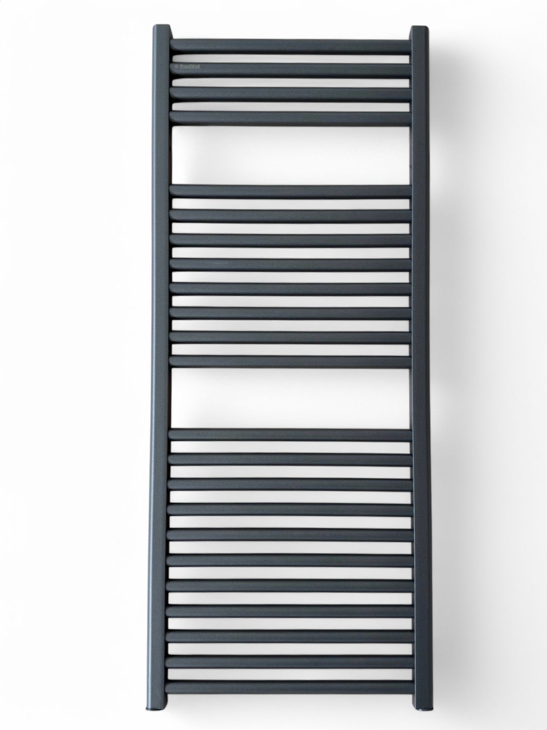 Radiateur sèche-serviettes en aluminium Fondital Cool 116 x 45 cm en noir intense