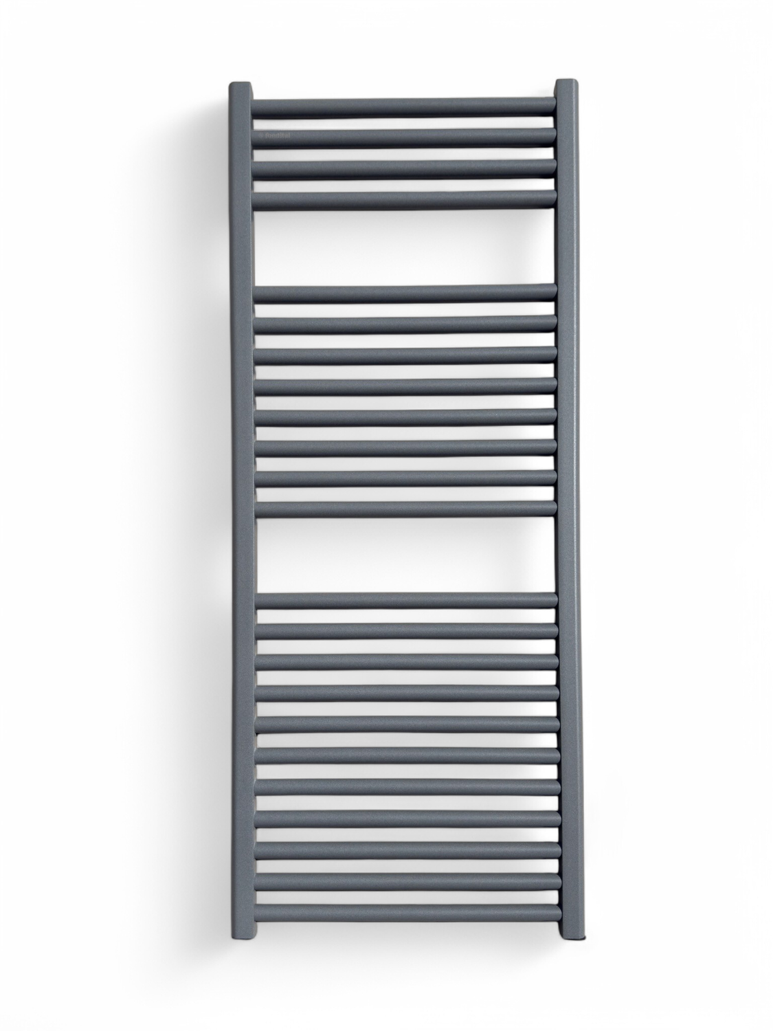 Radiateur sèche-serviettes en aluminium Fondital Cool 116 x 45 cm en graphite mat