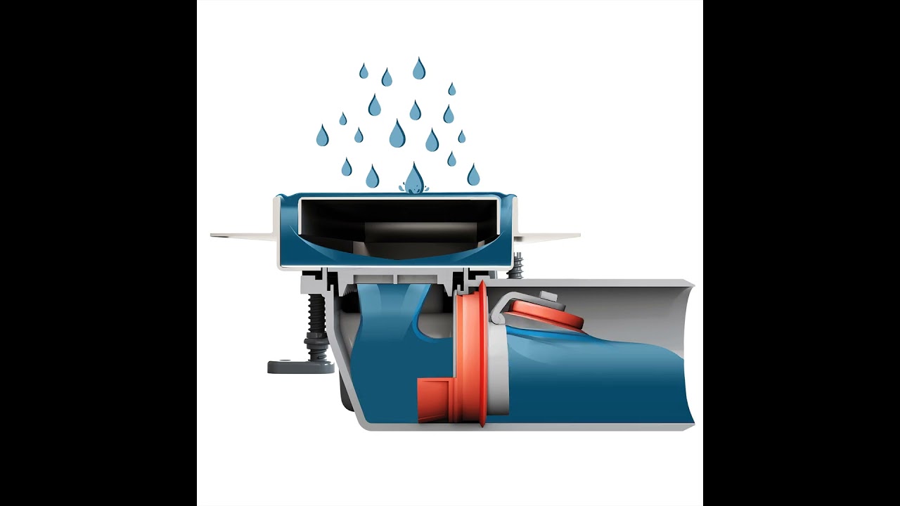 Siphon sec Vogi pour canivelle de douche anti-odeurs - vue 4