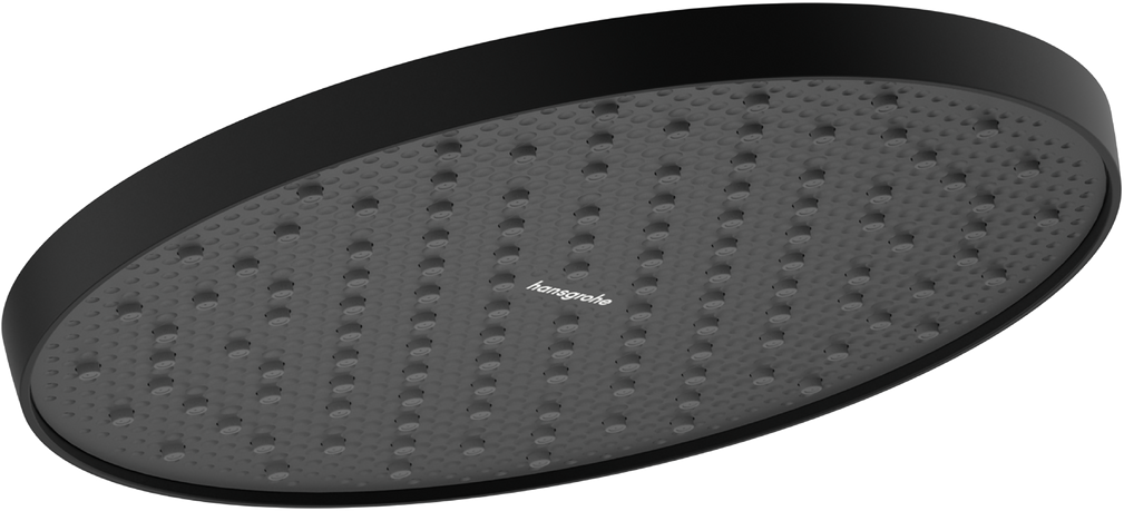 Douche de tête Hansgrohe Activera S 240 1 jet EcoSmart en noir mat