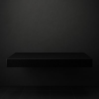 Plan Stone 120 cm granité noir