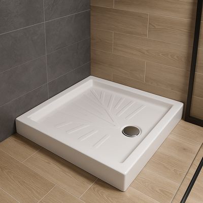 Receveur Fidji 70 x 70 cm ou 80 x 80 cm sans vidage