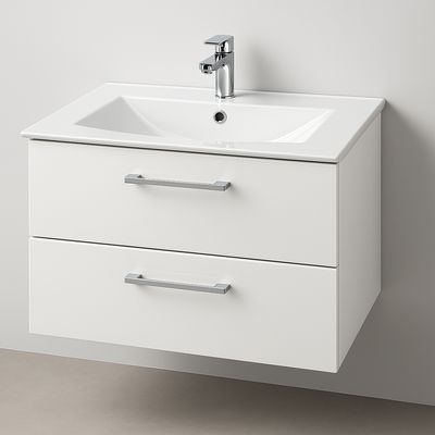 Meuble de salle de bains Lido 92 cm à deux tiroirs