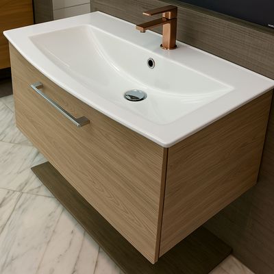 Meuble de salle de bains Lido 92 cm à un tiroir (sans vasque)