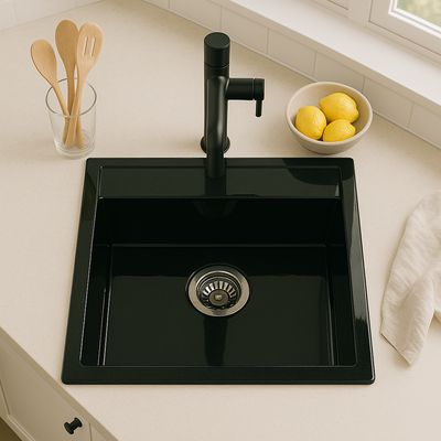 Lexus Built-In Kitchen Sink 47.5 x 47.5 cm