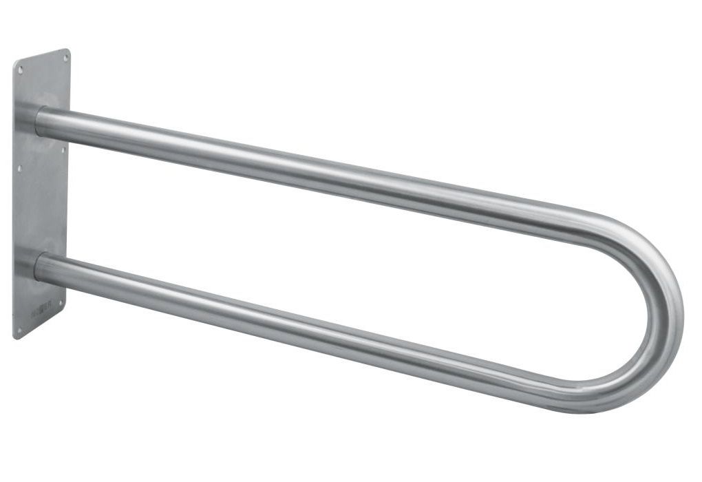 Barre d&#39;appui 65 cm pour personnes à mobilité réduite Nofer en en chromé brillant