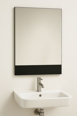 Miroir de salle de bains Aden 60 cm x 34 cm - High Gloss