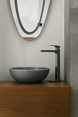 Bol à poser Bolero 44 cm granité gris