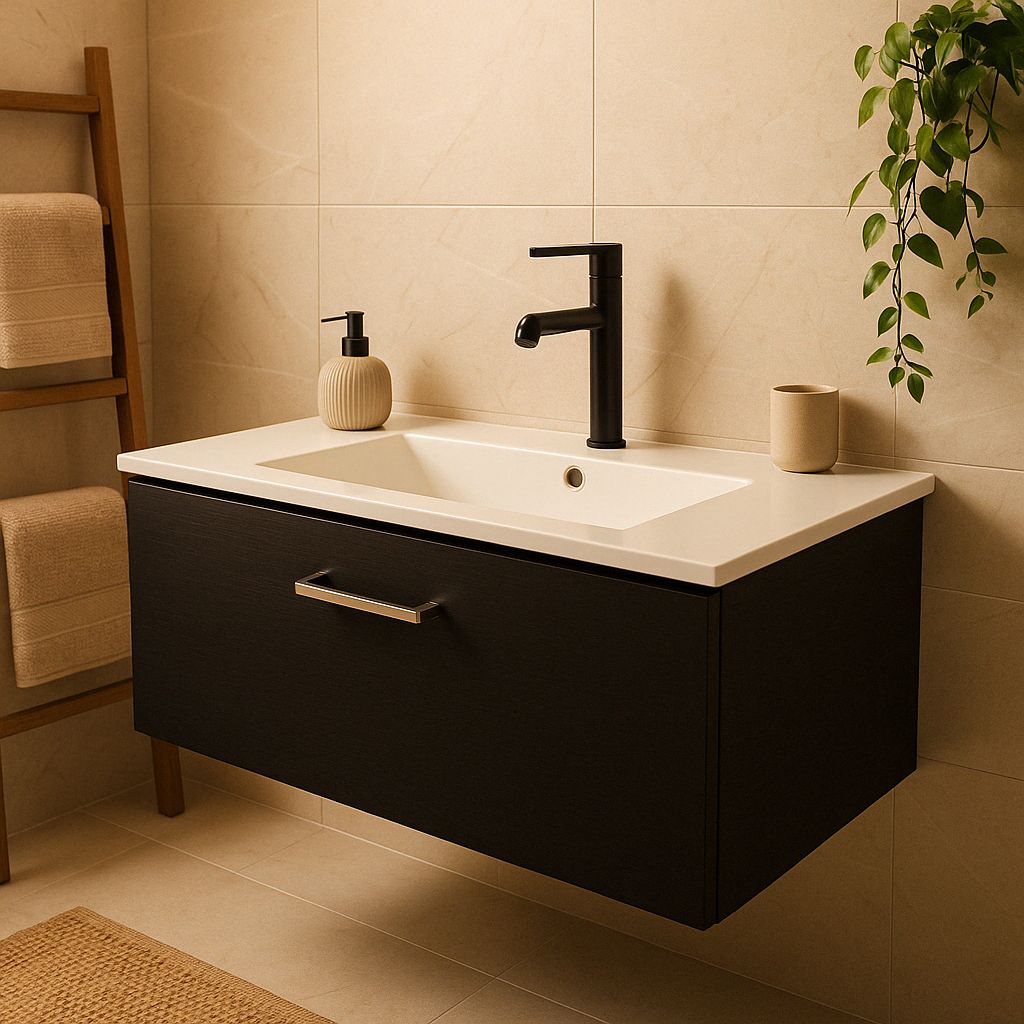 Bathroom Furniture Comete 96 cm with One Drawer (Without Basin)