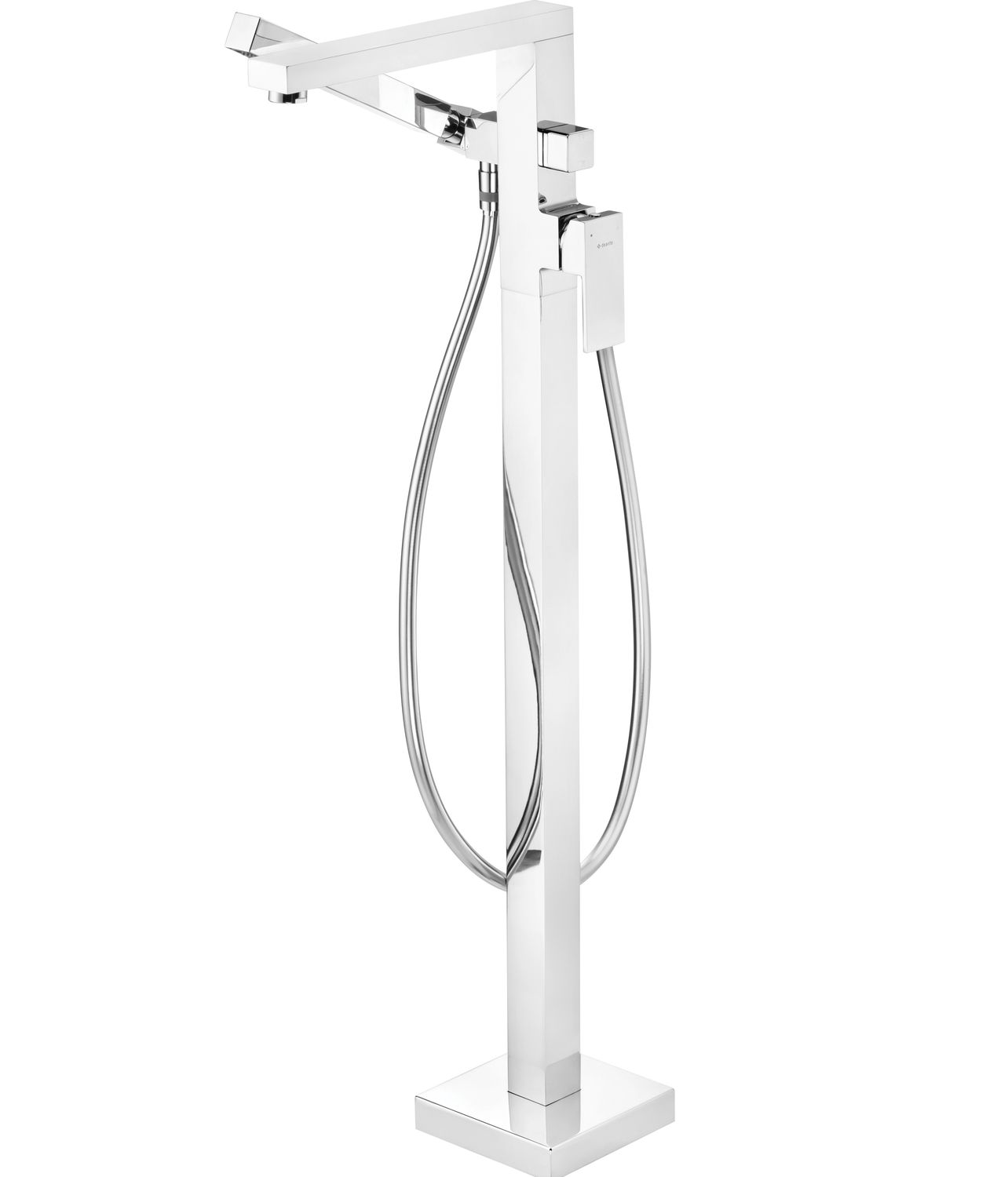 Bath/Shower Mixer Deante Anemon for Floor Mounting in Chrome