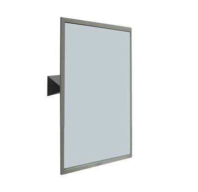 Nofer Adjustable Tilt Mirror in Satin Chrome