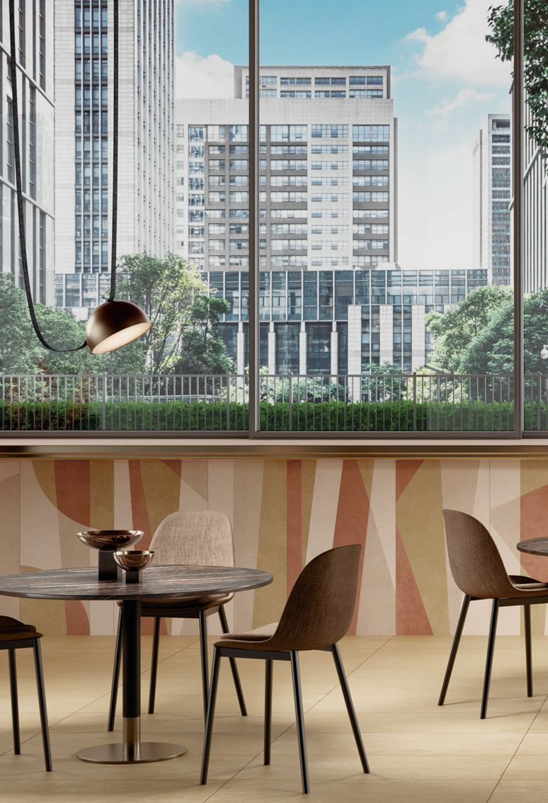 Grès cérame Tagina City Stone Senape mat 60 x 120 cm, rectifié