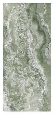 Grès cérame Tagina Onyx Diamond Emerald brillant 60 x 120 cm, rectifié