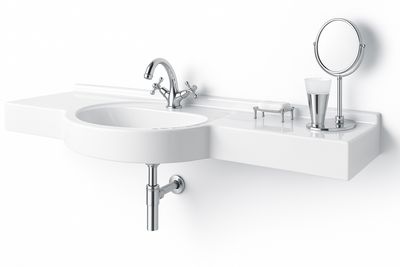 Riviera Basin Countertop (100 to 140 cm) x 54 cm