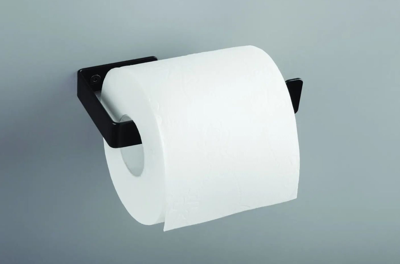 Porte-rouleau Deante Mokko en noir mat