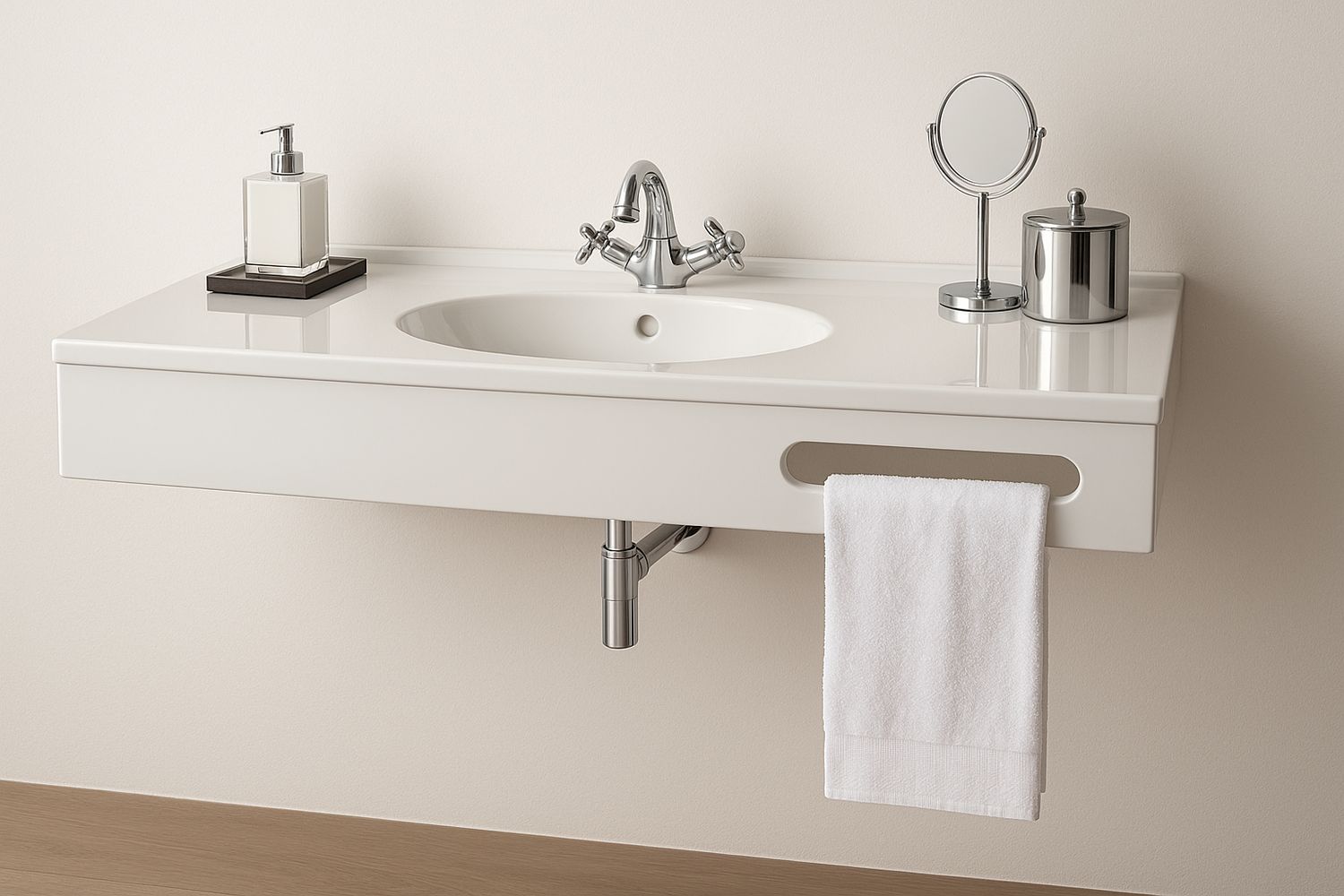 Lagoon 150 cm Washbasin Countertop