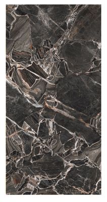 Grès cérame Tagina Luci D’oro Ossidiana soft 60 x 120 cm, rectifié