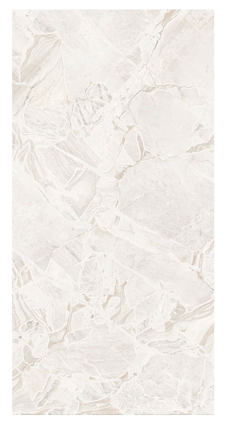 Grès cérame Tagina Luci D’oro Ghiaccio brillant 60 x 120 cm, rectifié