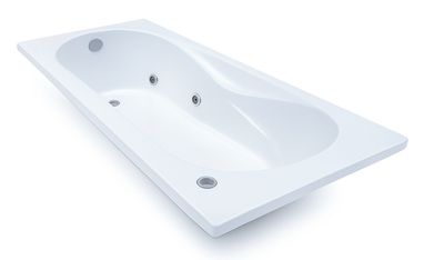 Baignoire Relax hydromassage simple 170 x 75 cm